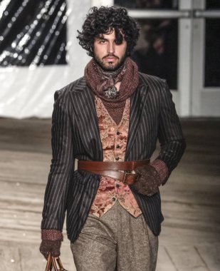 Joseph Abboud - Mens sonbahar kış 2019 Mens gösteri