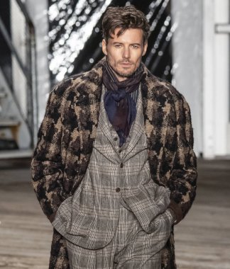 Joseph Abboud - Mens sonbahar kış 2019 Mens gösteri