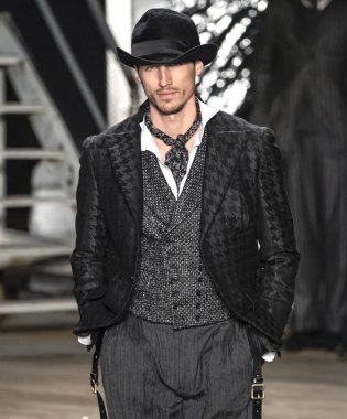 Joseph Abboud - Mens sonbahar kış 2019 Mens gösteri