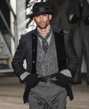 Joseph Abboud - Mens sonbahar kış 2019 Mens gösteri