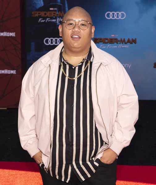 "Spider-Man: Far from Home" -Filmpremiere, Ankünfte, tcl chinesisch — Stockfoto