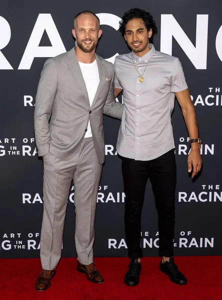 'The Art of Racing in the Rain' Estreia do cinema, El Capitan Theatr — Fotografia de Stock