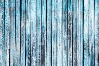 Açık mavi ahşap tahtaların arkaplanı