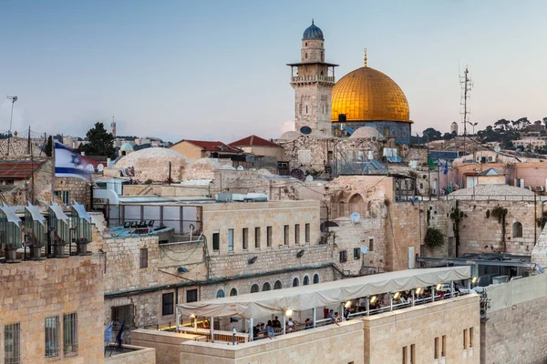 Иерусалим Израиль Circa May 2018 Вид Купол Скалы Иерусалиме Израиль — стоковое фото