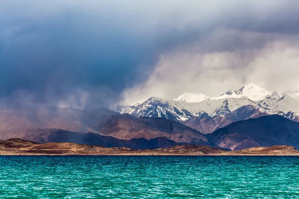 Prachtig Uitzicht Het Karakul Meer Pamir Tadzjikistan — Stockfoto