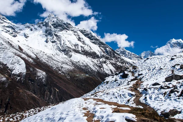 Machhermo Nepal Circa Oktober 2013 Blick Auf Den Himalaya Von — Stockfoto