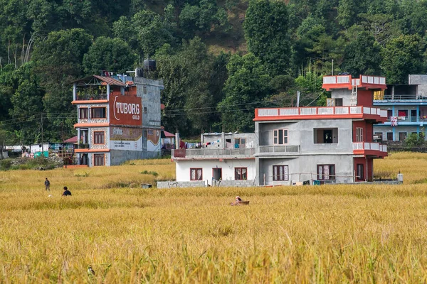 Pokhara Nepal Circa 2013年11月 2013年11月頃のネパール建築の例 — ストック写真