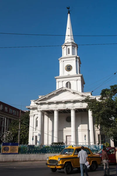 CALCUTTA, INDIA - CIRCA NOVEMBER 2013: colonial architecture of Calcutta circa November 2013 in Calcutta.