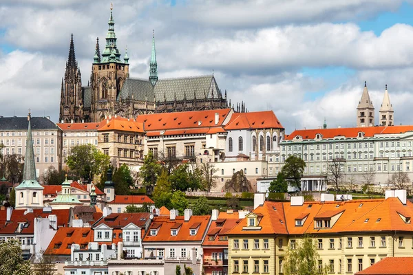 Prague República Checa Circa Maio 2017 Vista Centro Histórico Praga — Fotografia de Stock