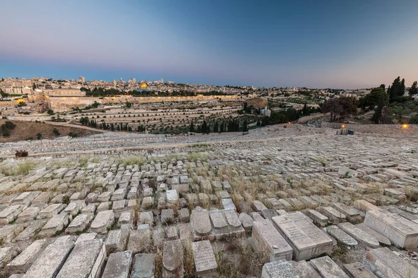 Jerusalem Israel Circa Mayo 2018 Maravilloso Panorama Ciudad Jerusalén Alrededor — Foto de Stock