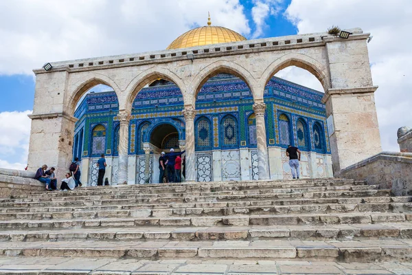 Jerusalem Israel Circa Mayo 2018 Vista Cúpula Roca Jerusalén Israel — Foto de Stock