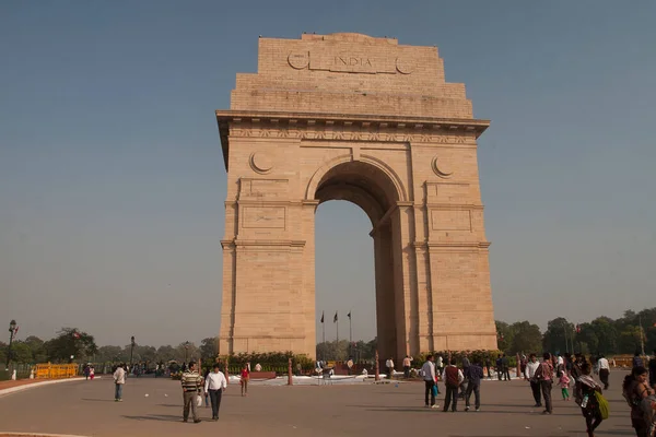 Delhi India Circa November 2013 India Gate National Monument India — Stock Photo, Image
