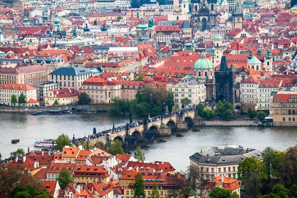Prague Τσεχικη Δημοκρατια Circa Μαιοσ 2017 Άποψη Της Πόλης Της — Φωτογραφία Αρχείου