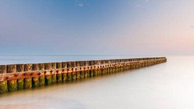 Baltık denizinin güzel manzarası