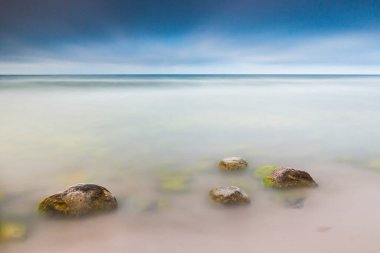 Baltık denizinin güzel manzarası