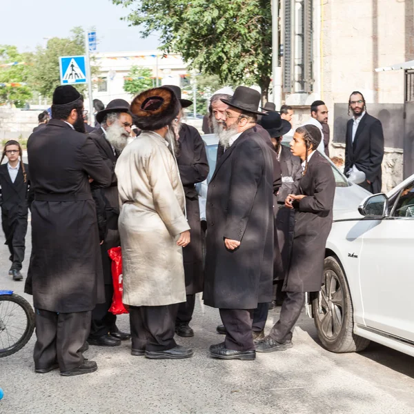 JERUSALEM, ISRAEL - CIRCA MAYIS 2018: Kudüs sokaklarının görünümü