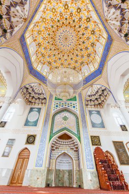 DUSHANBE, TAJIKISTAN - CIRCA HAZİRAN 2017: Dushanbe 'deki Hacı Yaqub Camii.