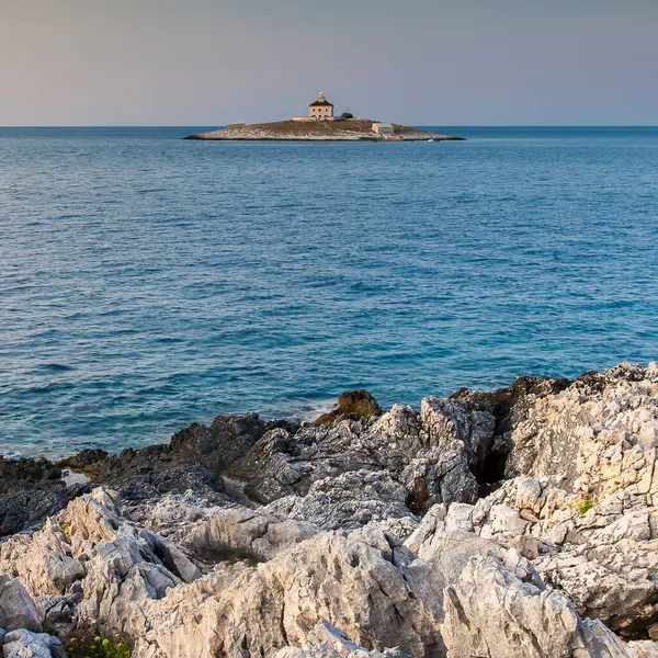 Vista Magnífica Pokonji Dol Ilha Hvar — Fotografia de Stock