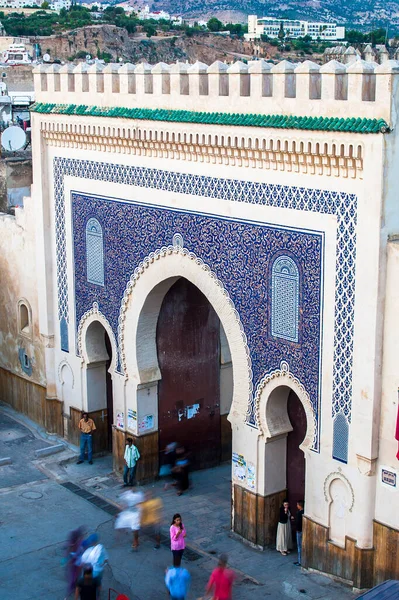 Fes Morocco Circa September 2014 View Old Medina — Stock Photo, Image