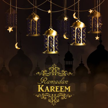 Ramazan Kareem, tebrik arka plan