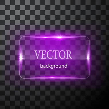 Cam vektör düğmesi düzlemi. Kolay düzenlenebilir arkaplan