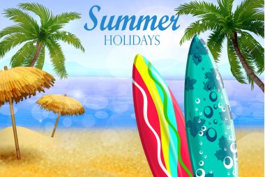 tropikal vektör arka plan