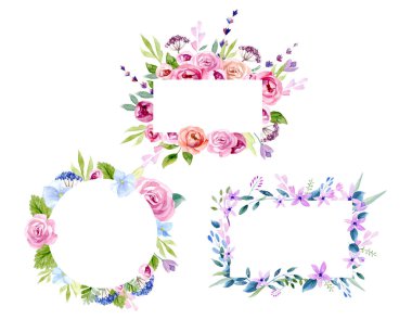 suluboya çiçek çelenk