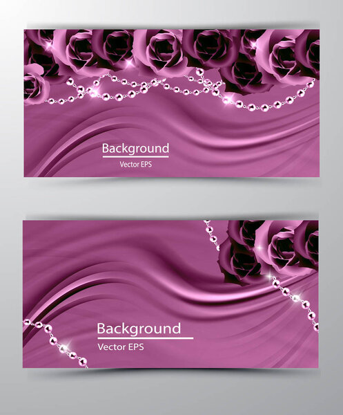 Abstract vector background luxury cloth vector background