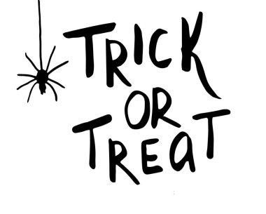 Vektör el el yazı ile çizilmiş poster