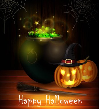 Cadılar Bayramı Balkabağı ısı ile gerçekçi. Beyaz izole.