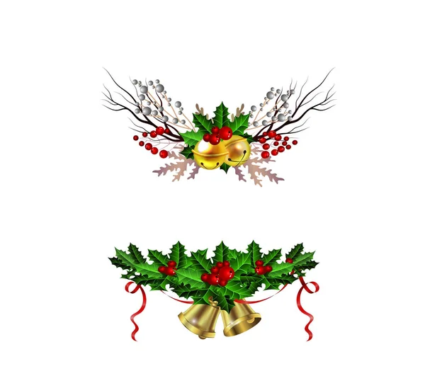 Christmas element för din design — Stock vektor