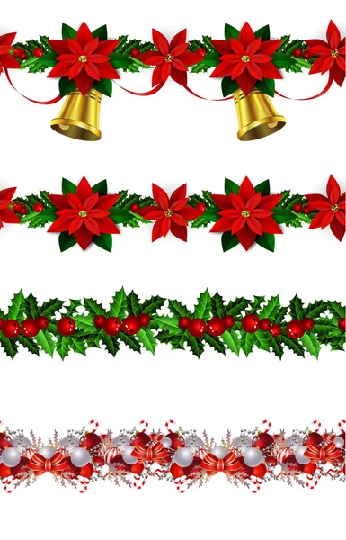 Christmas elements for your designs — Stock Vector