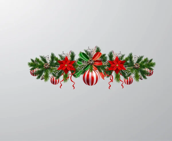 Weihnachtsbaumschmuck — Stockvektor