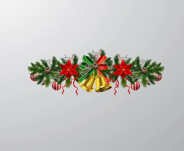 Weihnachtsbaumschmuck — Stockvektor