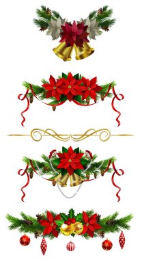 Noel öğeleri tasarımlarınız için