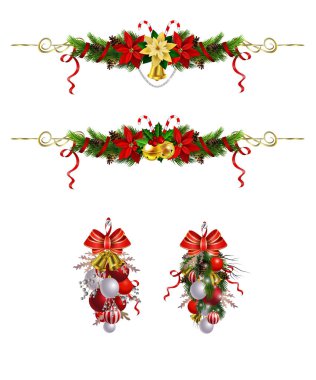 Noel öğeleri tasarımlarınız için