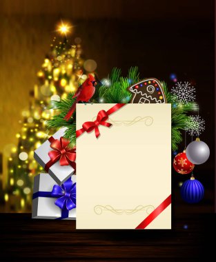 Noel tebrik kartı kadar sahte