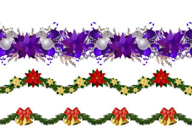 Noel öğeleri tasarımlarınız için