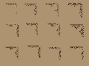 Girdap çiçek tasarım kümesi