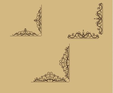 Girdap çiçek tasarım kümesi