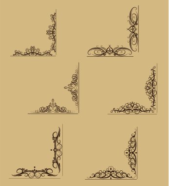 Girdap çiçek tasarım kümesi