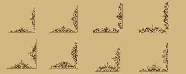 Girdap çiçek tasarım kümesi