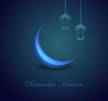 Ramadan Kareem İslam tasarım sembolü tebrik