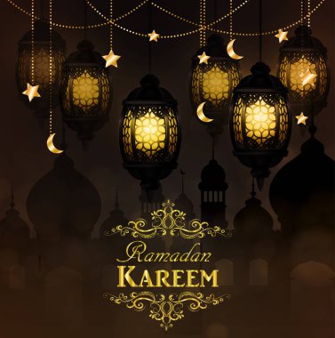 Ramazan Kareem, tebrik arka plan