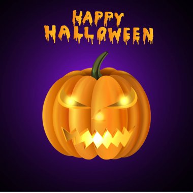 korkutucu jack o fener halloween balkabağı