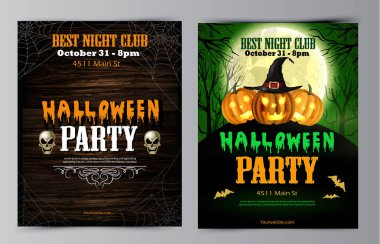 Cadılar Bayramı partisi ilanı ile kabak