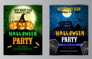 Cadılar Bayramı partisi ilanı ile kabak