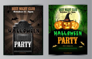 Cadılar Bayramı partisi ilanı ile kabak