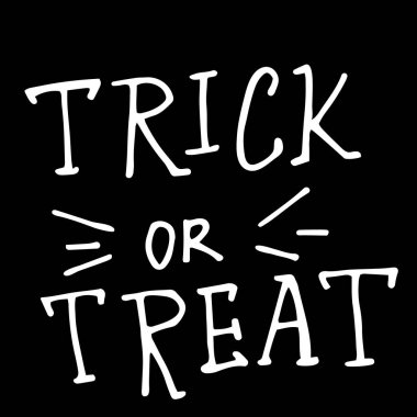 Cadılar Bayramınız Kutlu Olsun. Yaratıcı Hat el çekilmiş