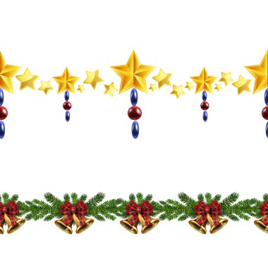 Noel yatay, pürüzsüz arka plan